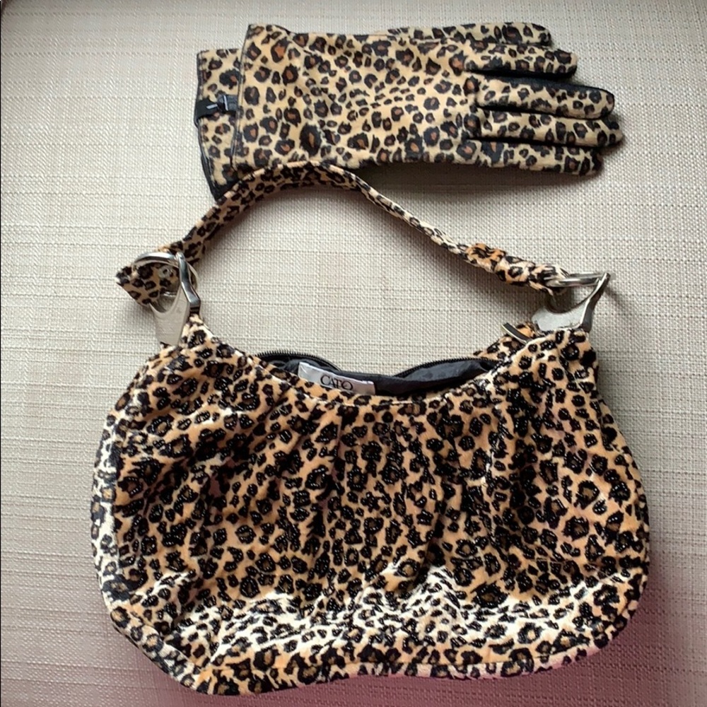 Cato bag and worthington gloves